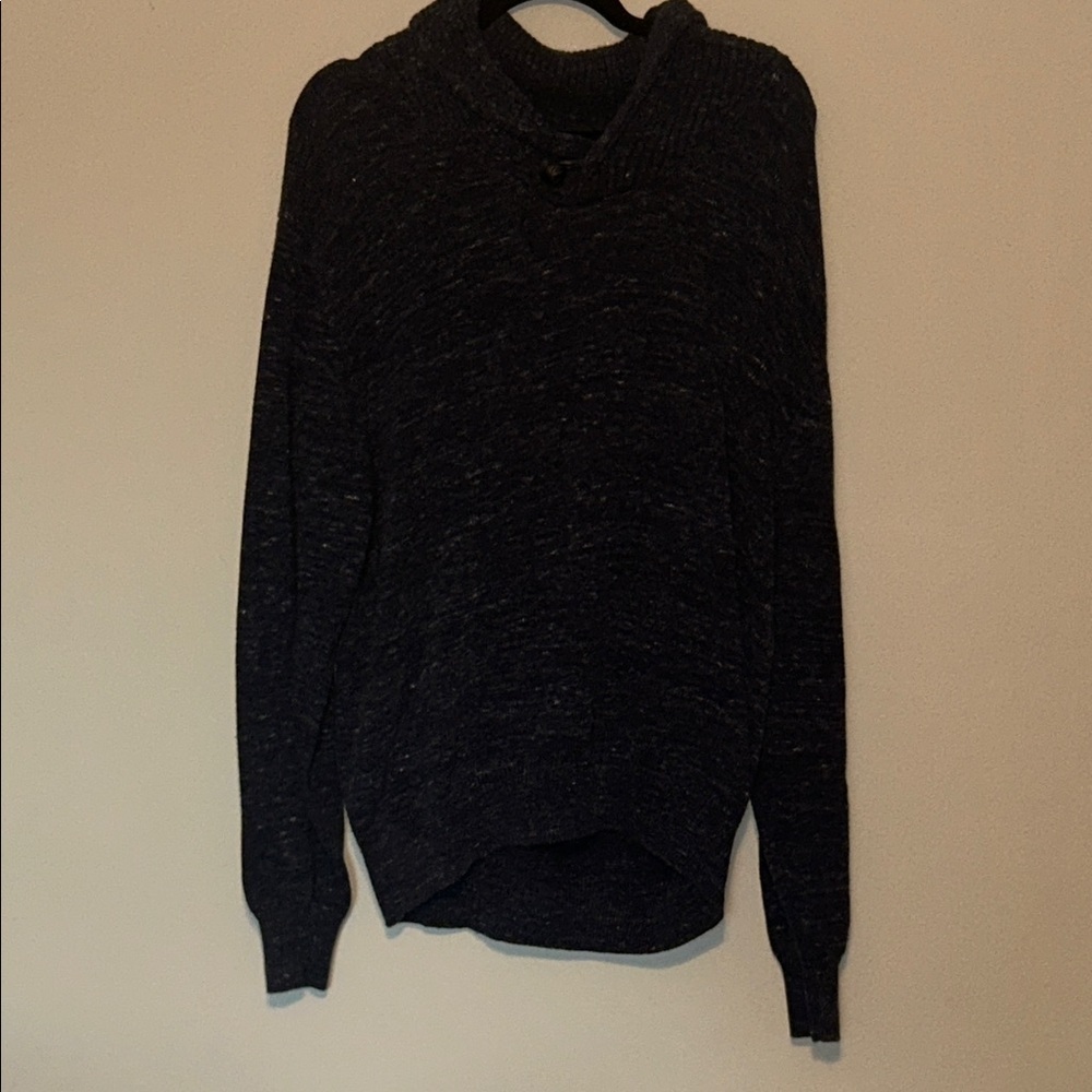 Weatherproof Men's Dark Gray Turtleneck Sweater